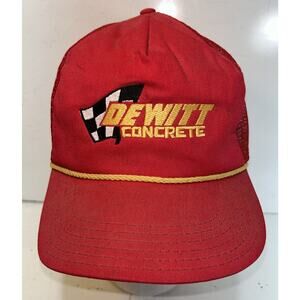 Dewitt Concerte Mesh Snap Back Rope Trucker Hat